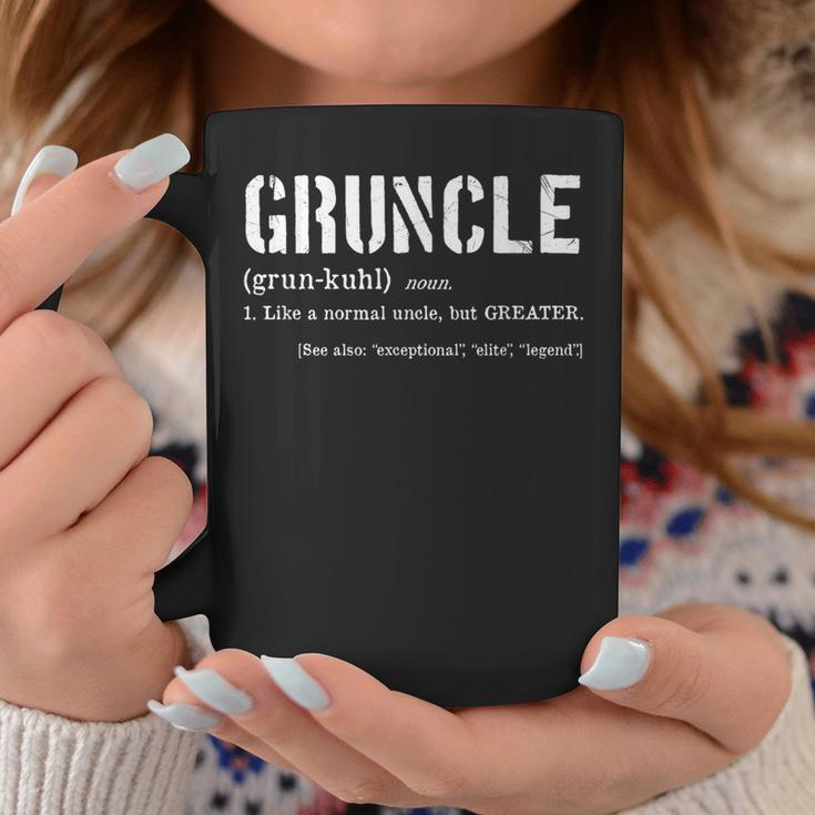 Gruncle Definition Best Uncle Ever Gift For Great Uncle Gift For Mens Coffee Mug Unique Gifts