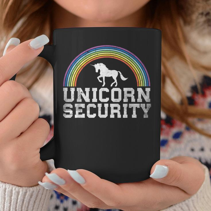 Halloween Mom Daughter Dad Adult Costume Unicorn Security Coffee Mug Unique Gifts