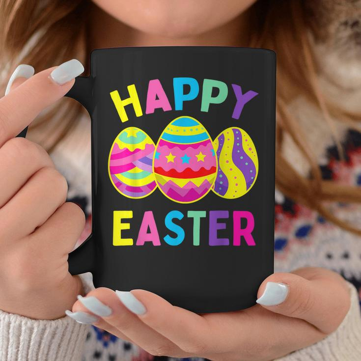 Happy Easter Day Cute Colorful Egg Hunting Women Boys Girls Coffee Mug Unique Gifts