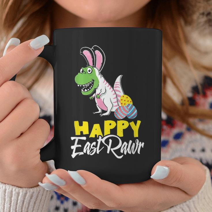 Happy Eastrawr Easter DinosaurRex Egg Hunt Basket Bunny V3 Coffee Mug Funny Gifts