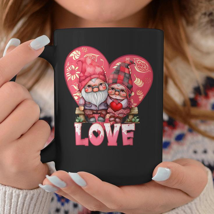 Happy Valentines Day Gnome With Love Gnome Valentines Day Coffee Mug Funny Gifts