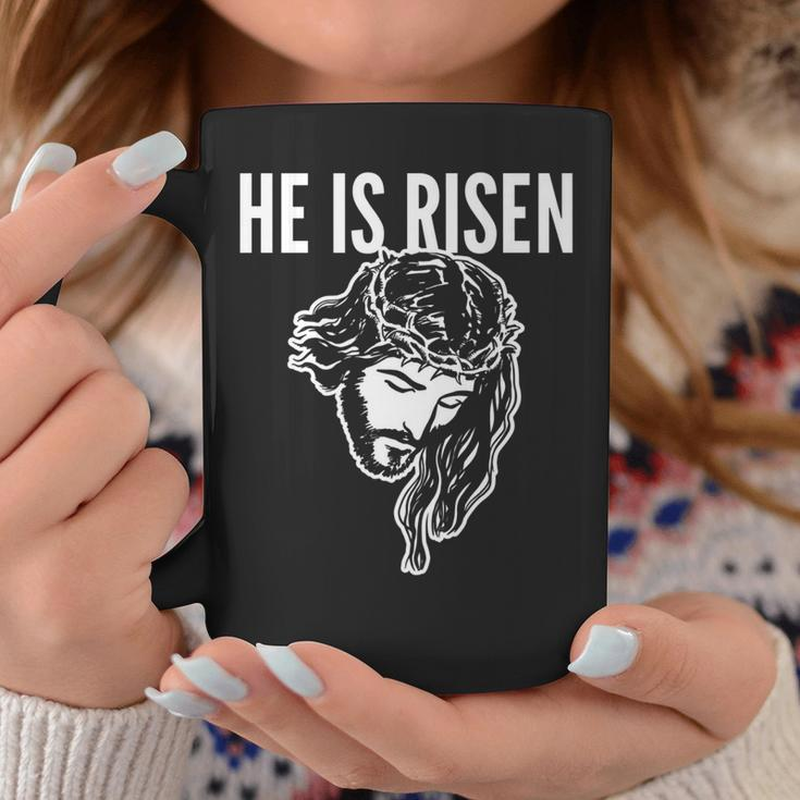 He Is Risen Jesus Resurrection Easter Religious Christians Coffee Mug Unique Gifts