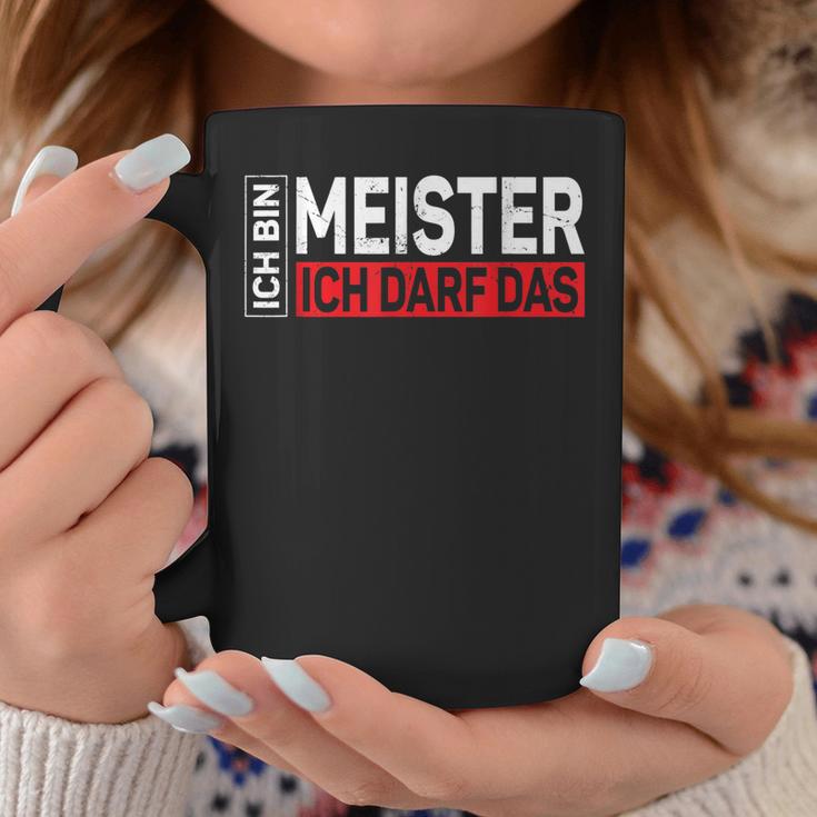 Herren Ich Bin Meister Ich Darf Das Meisterprüfung Geschenk Tassen Lustige Geschenke