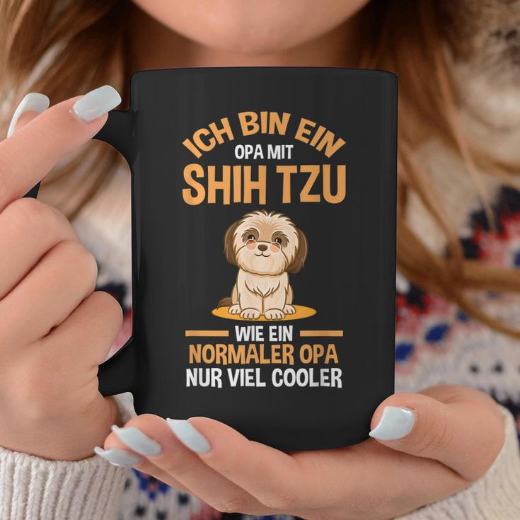 Herren Opa Großvater Shih Tzu Tassen Lustige Geschenke