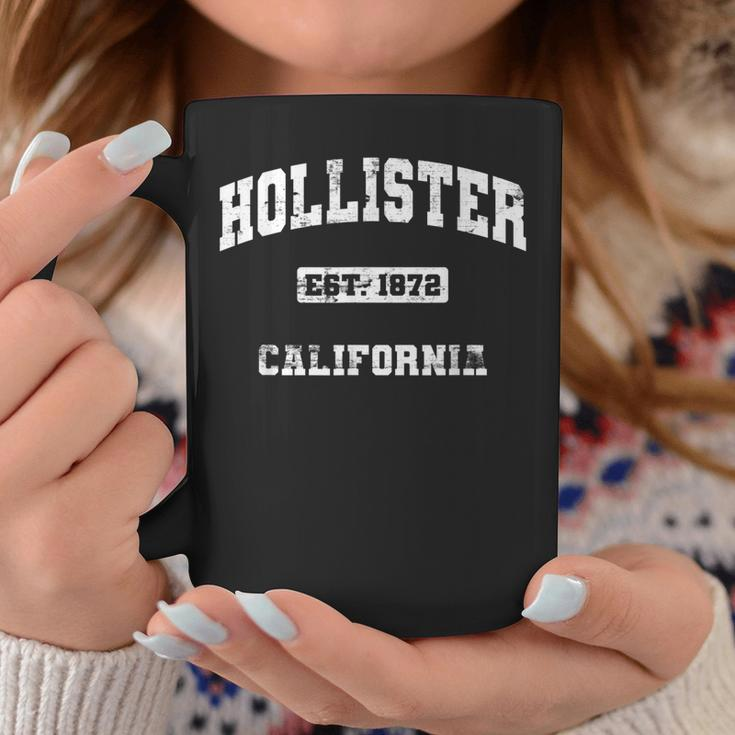 Hollister California Ca Vintage State Athletic Style Coffee Mug Funny Gifts