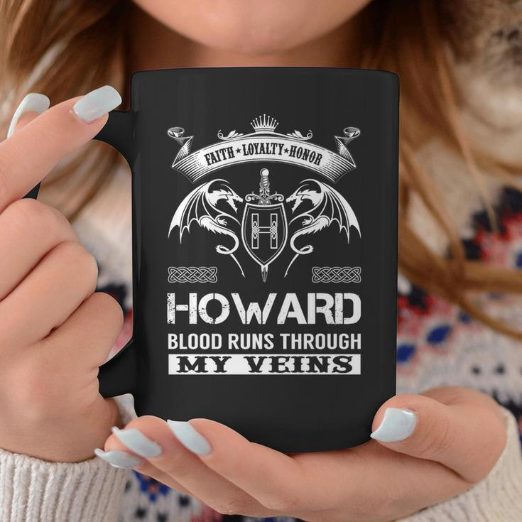 Howard Blood Runs Through My Veins V2 Coffee Mug Funny Gifts