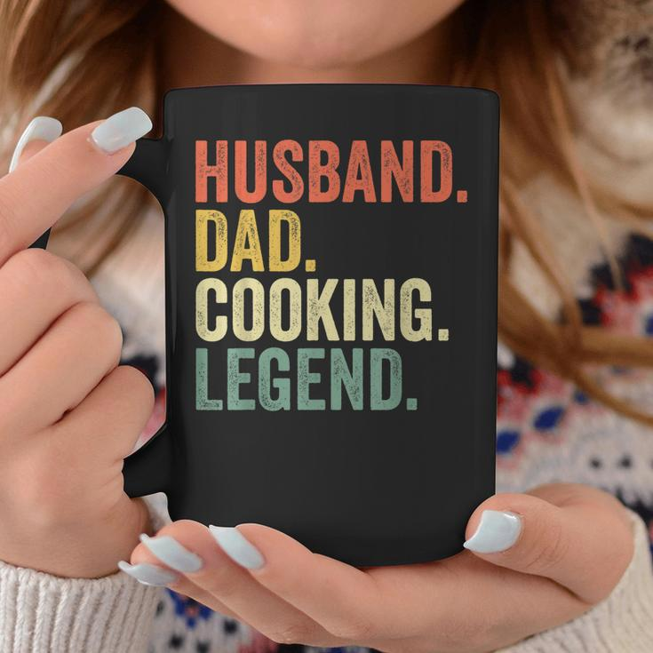 Husband Dad Cooking Legend Funny Cook Chef Father Vintage Gift For Mens Coffee Mug Unique Gifts
