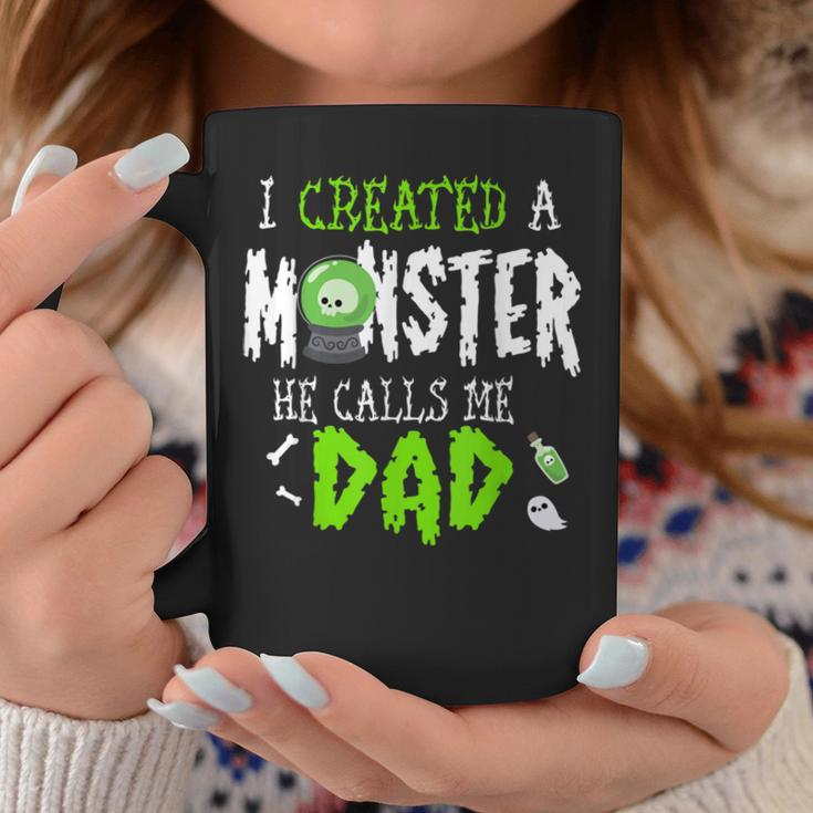 I Created A Monster Halloween Costume Tee For Dad From Son Coffee Mug Unique Gifts