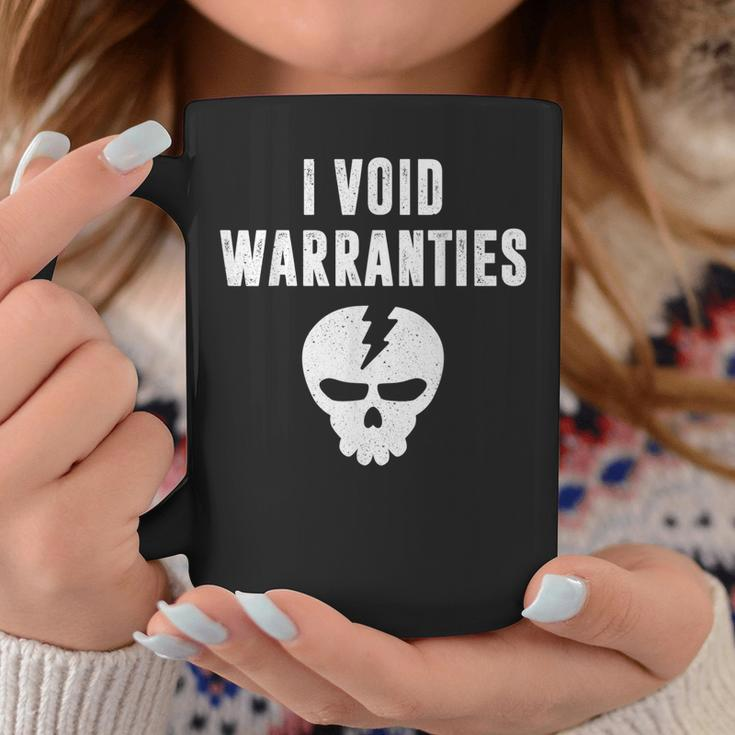I Void Warranties Funny Mechanic Fix Gift For Mens Coffee Mug Unique Gifts