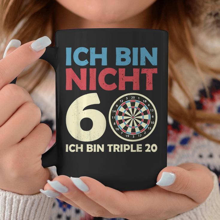 Ich Bin Nicht 60 Triple 20 I 60 Geburtstag Dart Tassen Lustige Geschenke