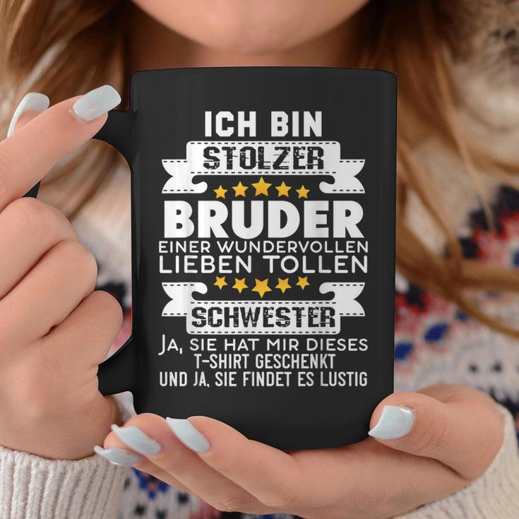 Ich Bin Stolzer Bruder Eines Wundervollen Schwester Tassen, Herren Tee Lustige Geschenke