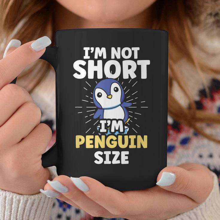 Im Not Short Im Penguin Size Penguins Cute Animal Lover Coffee Mug Funny Gifts