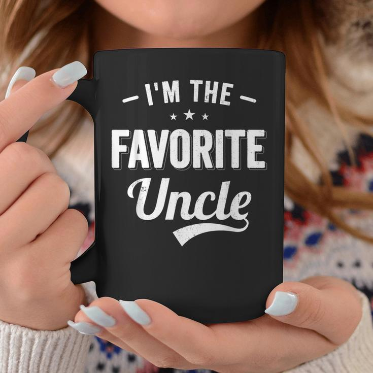 Im The Favorite Uncle Funny Uncle Gift For Mens Coffee Mug Unique Gifts