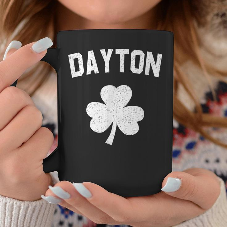 Irish American Shamrock Dayton St Patricks Day Coffee Mug Funny Gifts