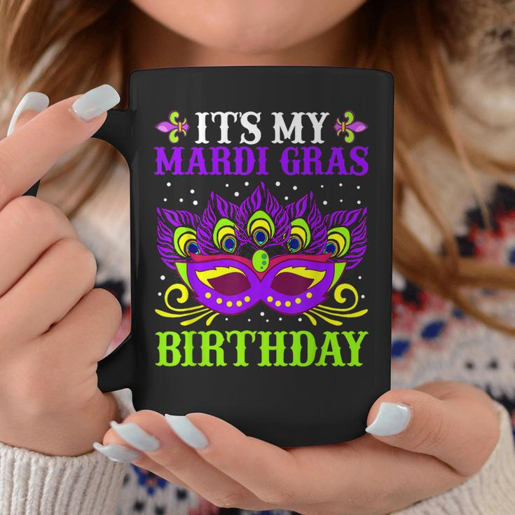 It’S My Mardi Gras Birthday Funny Mardi Gras Mask V2 Coffee Mug Funny Gifts