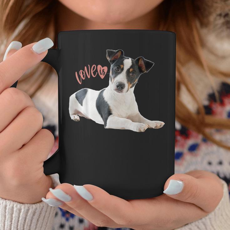 Jack Russell Terrier Mama Papa Damen Herren Kinder Love Dog Tassen Lustige Geschenke