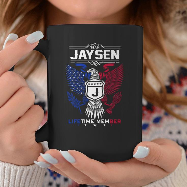 Jaysen Name - Jaysen Eagle Lifetime Member Coffee Mug Funny Gifts