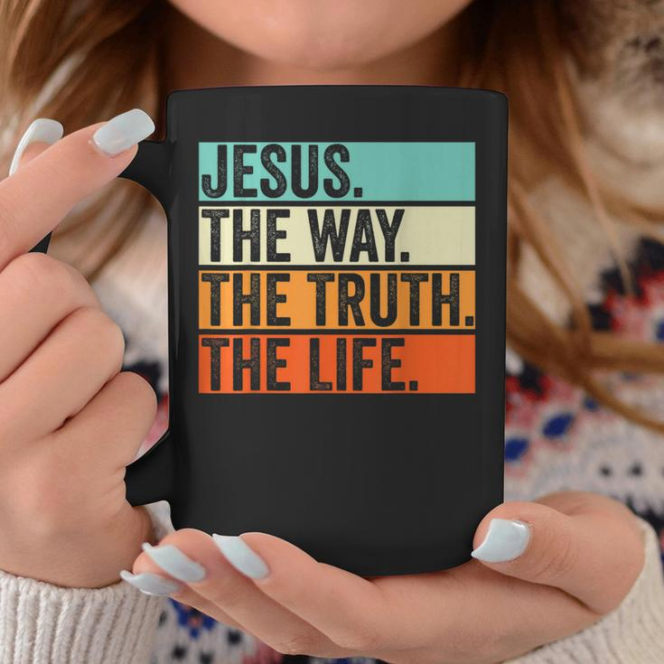 Jesus The Way Truth Life Bible Verse Christian Worship Coffee Mug Unique Gifts