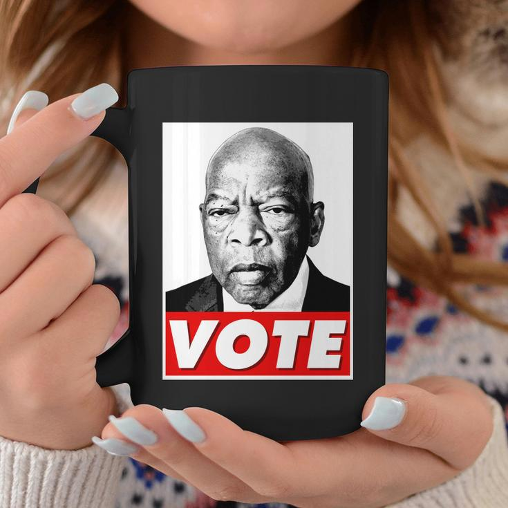 John Lewis Tribute Vote Poster Coffee Mug Unique Gifts