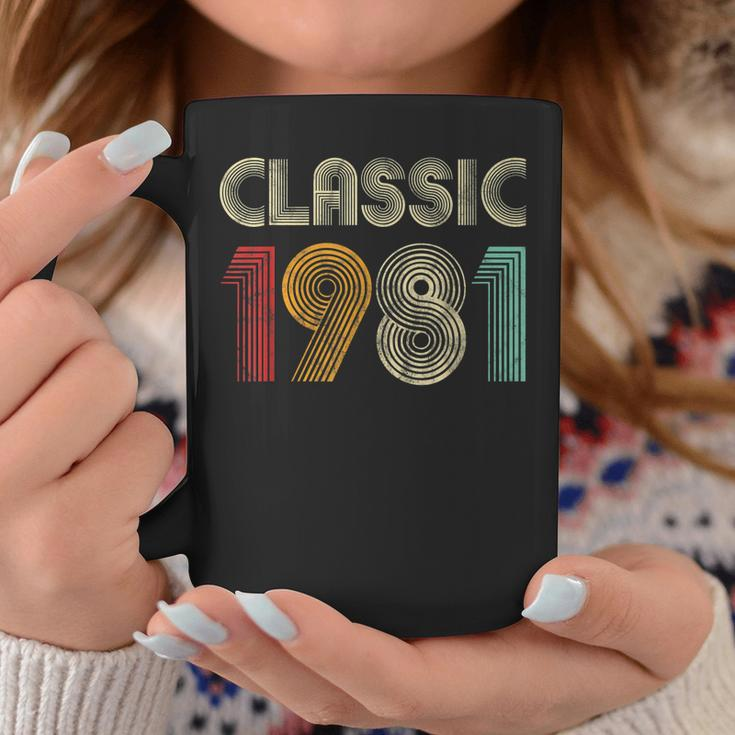 Klassisch 1981 Vintage 42 Geburtstag Geschenk Classic Tassen Lustige Geschenke