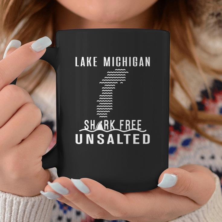 Lake Michigan Unsalted Shark Free V2 Coffee Mug Personalized Gifts