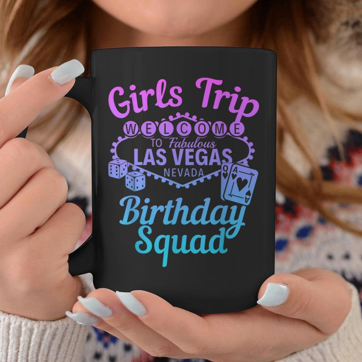 Las Vegas Birthday Party Girls Trip Vegas Birthday Squad Coffee Mug Unique Gifts
