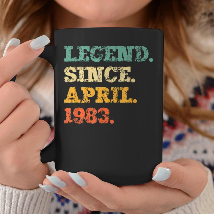 Legend Since April 1983 Funny 40Th Birthday 40 Years Old Coffee Mug Unique Gifts
