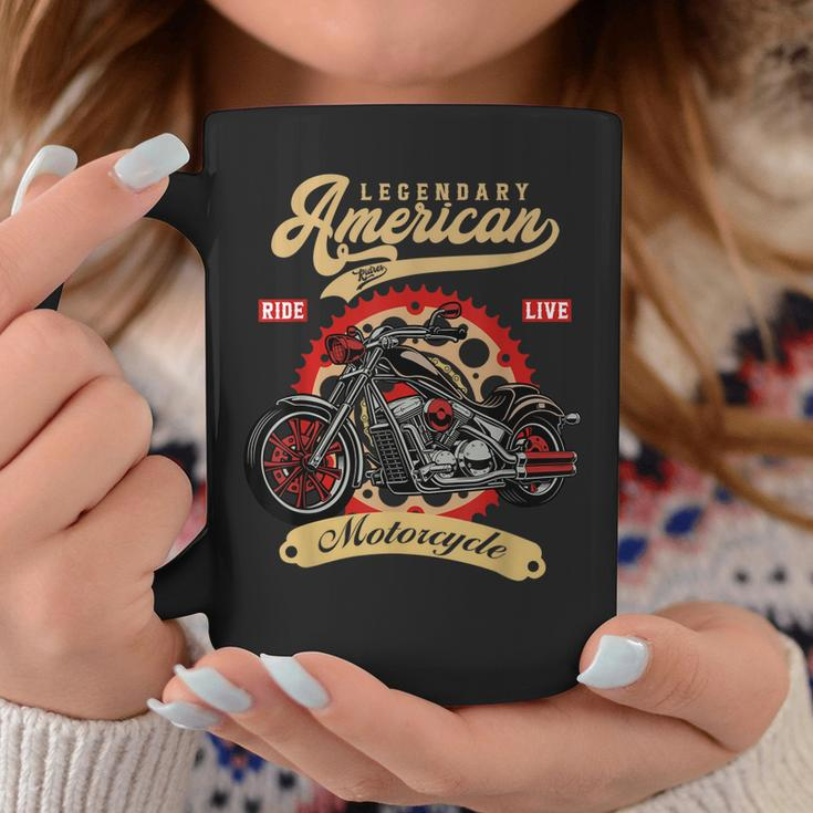 Legendary American Riders Motorcycle Biker Men Women Coffee Mug Unique Gifts