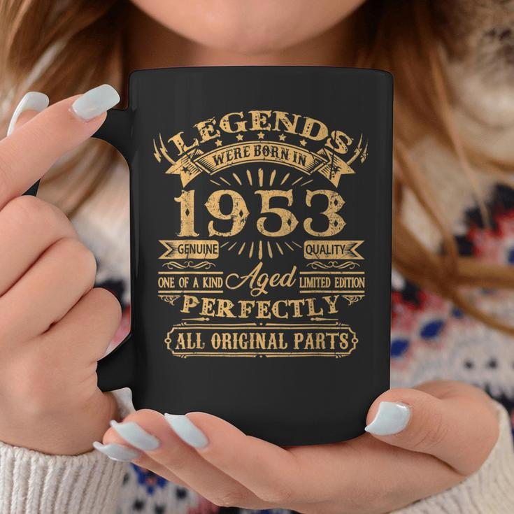 Legends Born In 1953 Vintage 70Th Birthday 70 Years Old Coffee Mug Unique Gifts