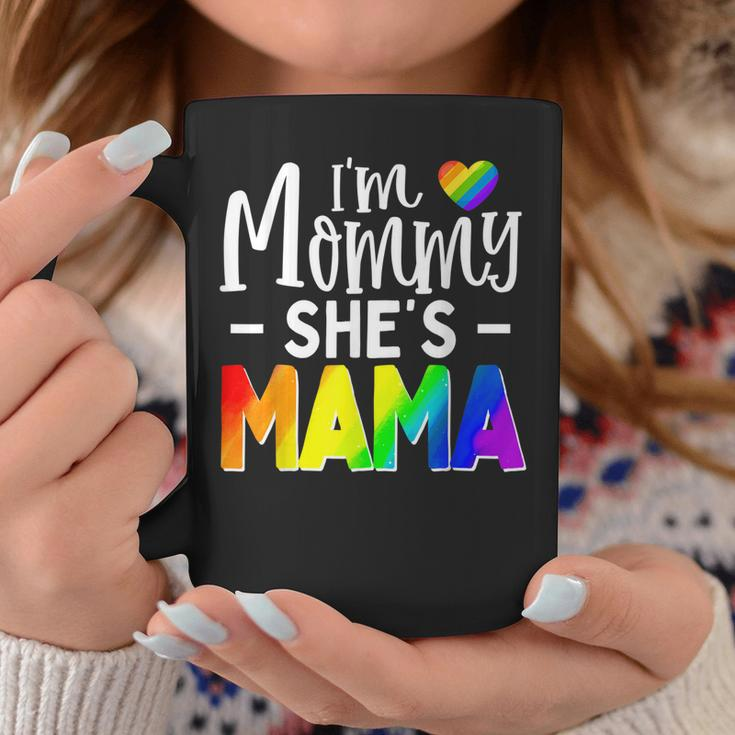 Lesbian Mom Gift Gay Pride Im Mommy Shes Mama Lgbt Coffee Mug Unique Gifts
