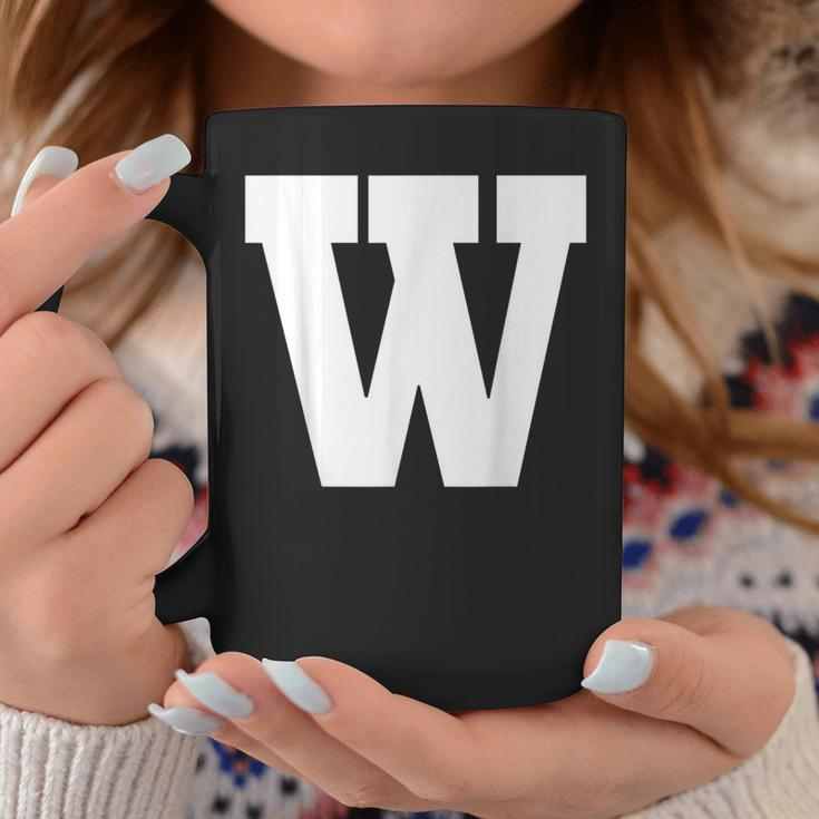 Letter W Spelling Red Blue Green Colors Alphabet Coffee Mug Funny Gifts