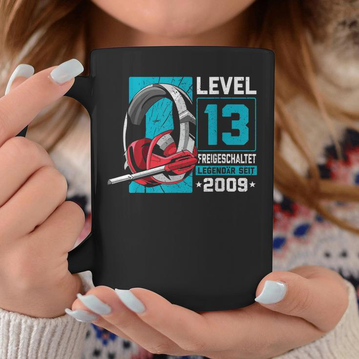 Level 13 Jahre Geburtstags Junge Gamer 2009 Geburtstag V2 Tassen Lustige Geschenke