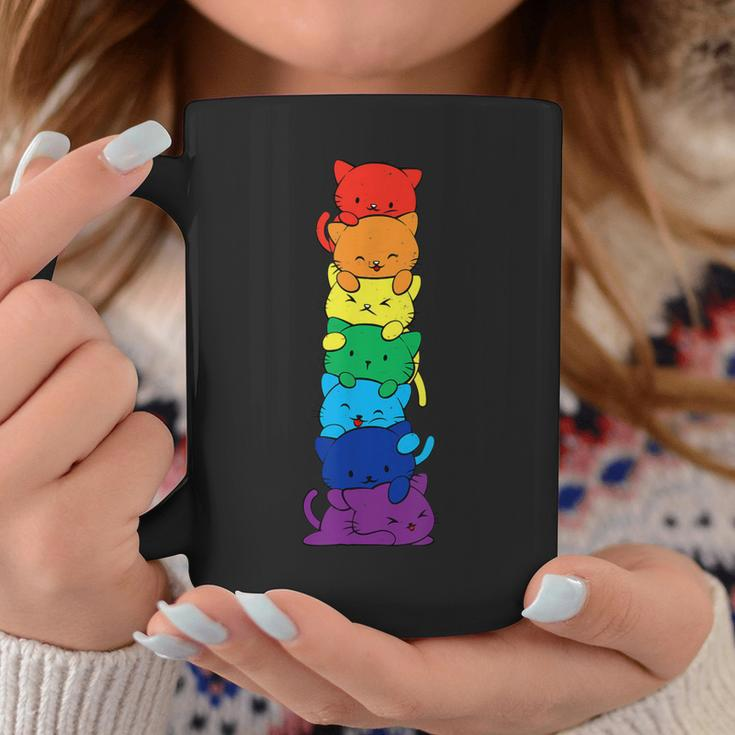 Lgbt Funny Cats Pile Gay Lesbian Pride Cat Lover Transgender Coffee Mug Unique Gifts