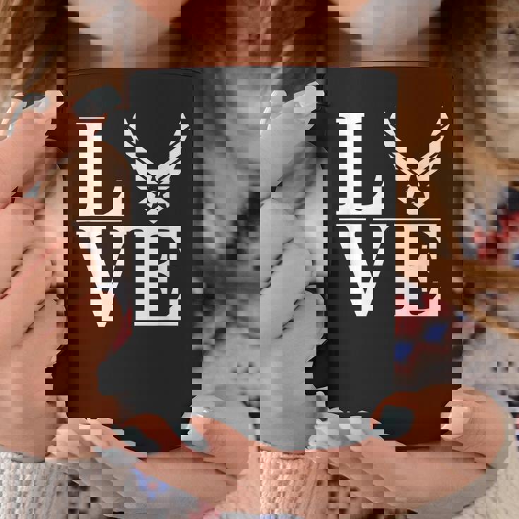 Love Air Force Proud Air Force Girlfriend Women Coffee Mug Unique Gifts