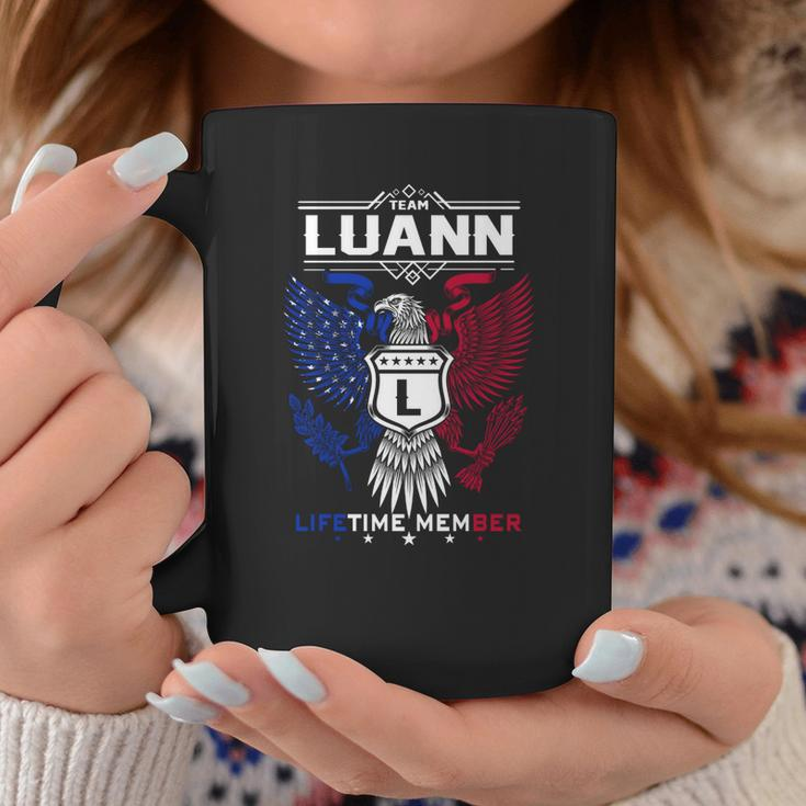 Luann Name - Luann Eagle Lifetime Member G Coffee Mug Funny Gifts