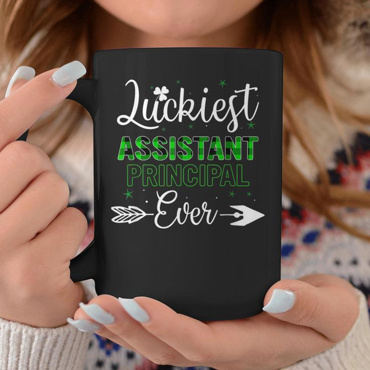 Luckiest Assistant Principal Ever Best St Patricks Day Coffee Mug Funny Gifts