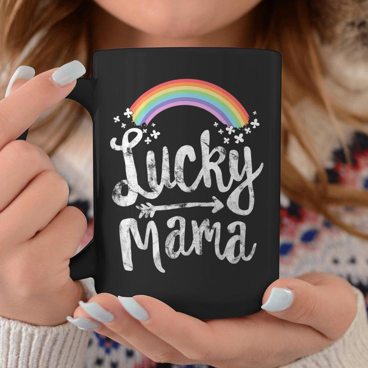 Lucky Mama Family St Patricks Day Mom Mothers Day Coffee Mug Unique Gifts