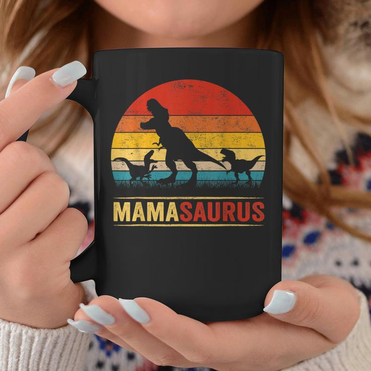 Mama DinosaurRex Mamasaurus 2 Kids Family Matching Coffee Mug Unique Gifts