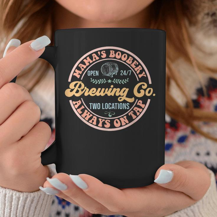 Mamas Boobery Brewing Co New Mom Breastfeeding Funny Coffee Mug Unique Gifts