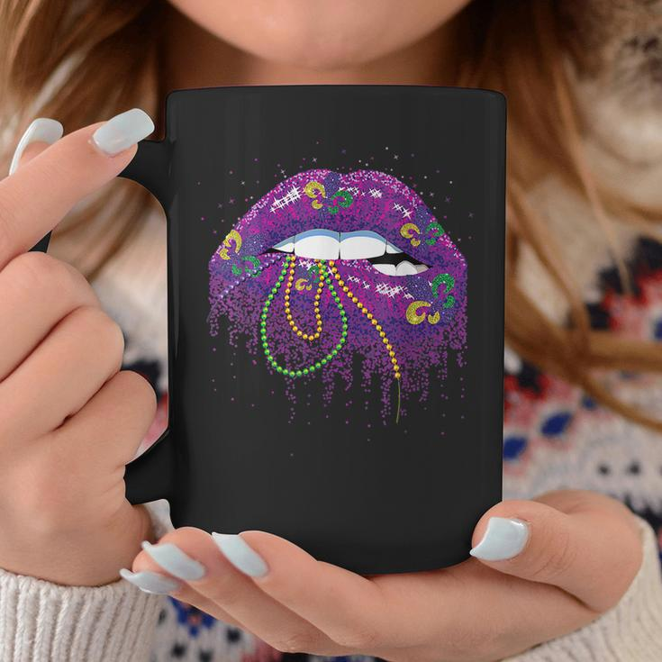 Mardi Gras For Women Lips Queen Carnival Costume V2 Coffee Mug Funny Gifts
