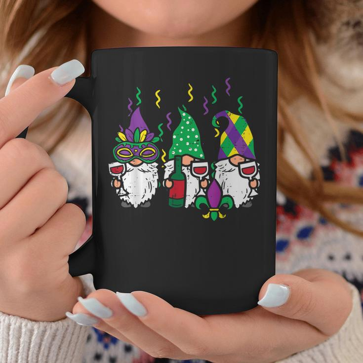 Mardi Gras Gnomes Funny Outfit Gnomies Squad Women  Coffee Mug Personalized Gifts