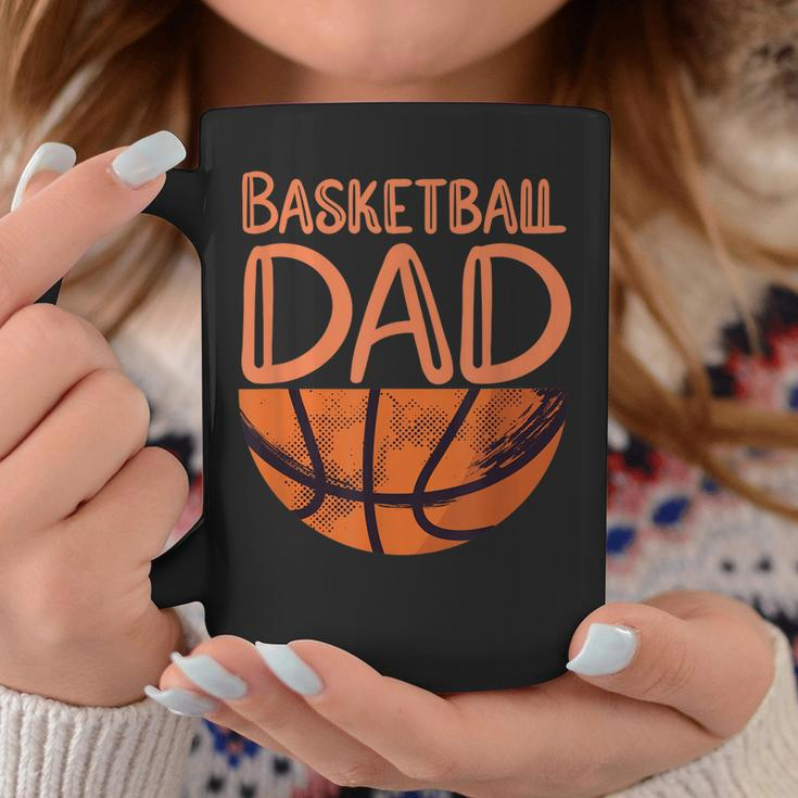 Mens Basketball Dad - Basketball Player Vintage Basketball Coffee Mug Funny Gifts