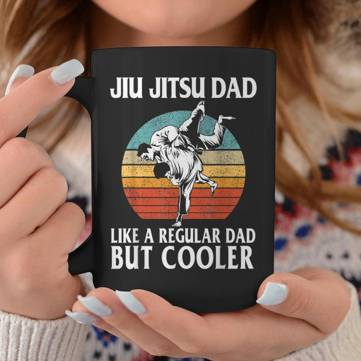 Mens Father’S Day Jiu Jitsu Dad Training Father Vintage Funny Coffee Mug Funny Gifts