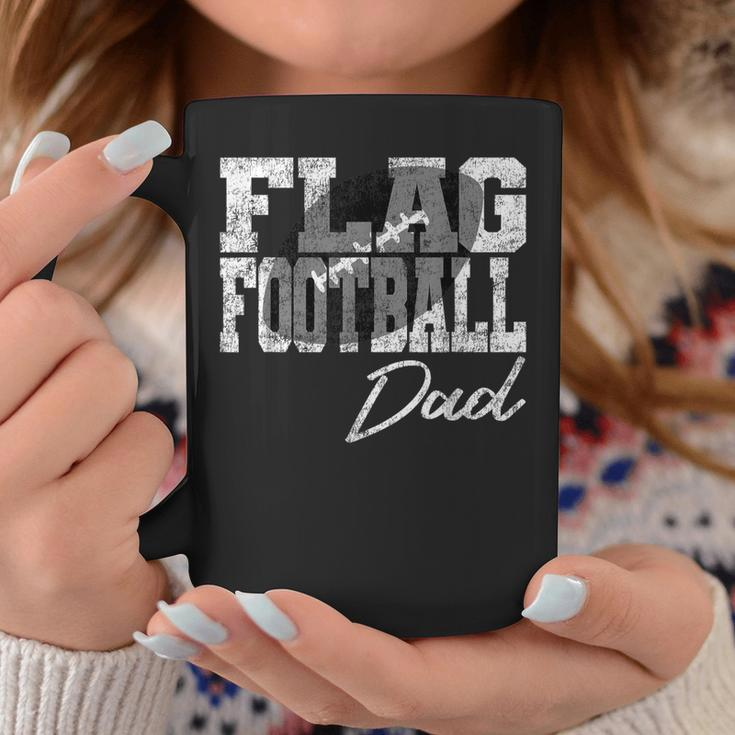 Mens Flag Football Dad Coffee Mug Funny Gifts