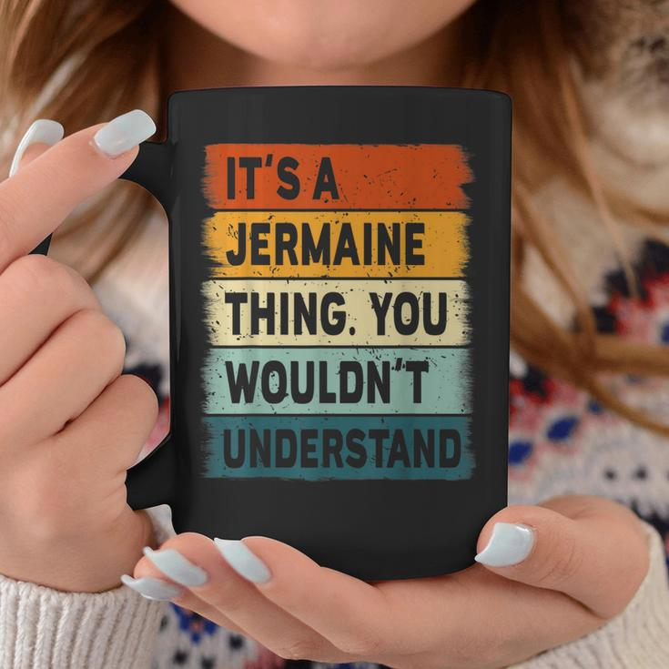 Mens Its A Jermaine Thing - Jermaine Name Personalized Coffee Mug Funny Gifts