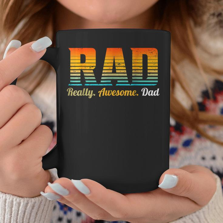 Mens Rad Really Awesome Dad Father’S Day And Funny Father Coffee Mug Unique Gifts