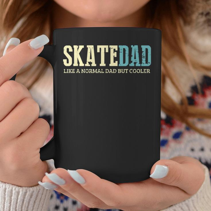 Mens Skate Dad Like Normal Dad But Cooler Skater Dad Gifts Coffee Mug Funny Gifts