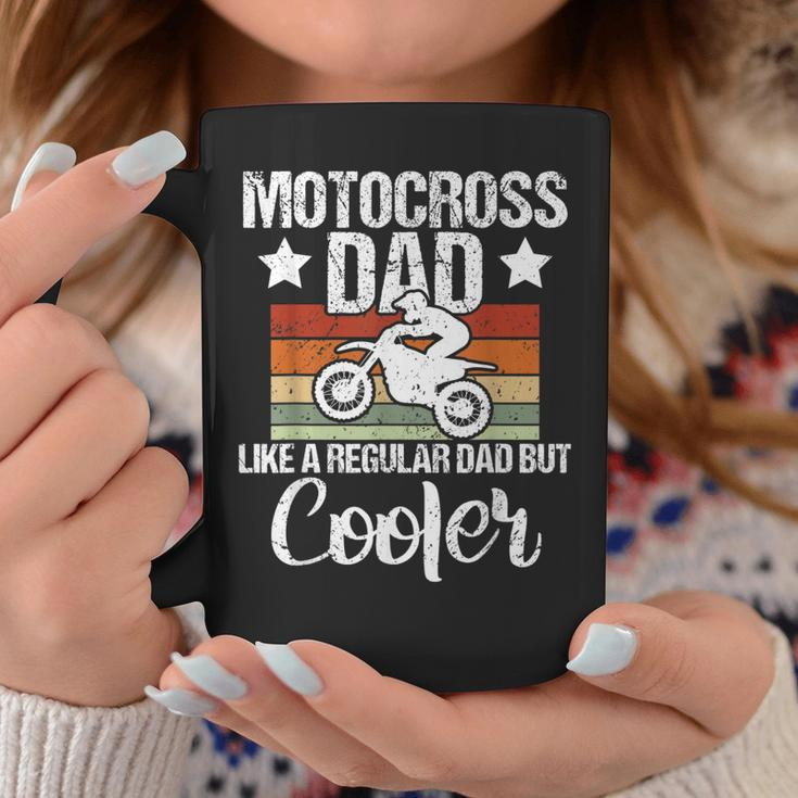 Mens Vintage Motocross Dad Dirt Bike Motocross Dirt Bike Coffee Mug Funny Gifts