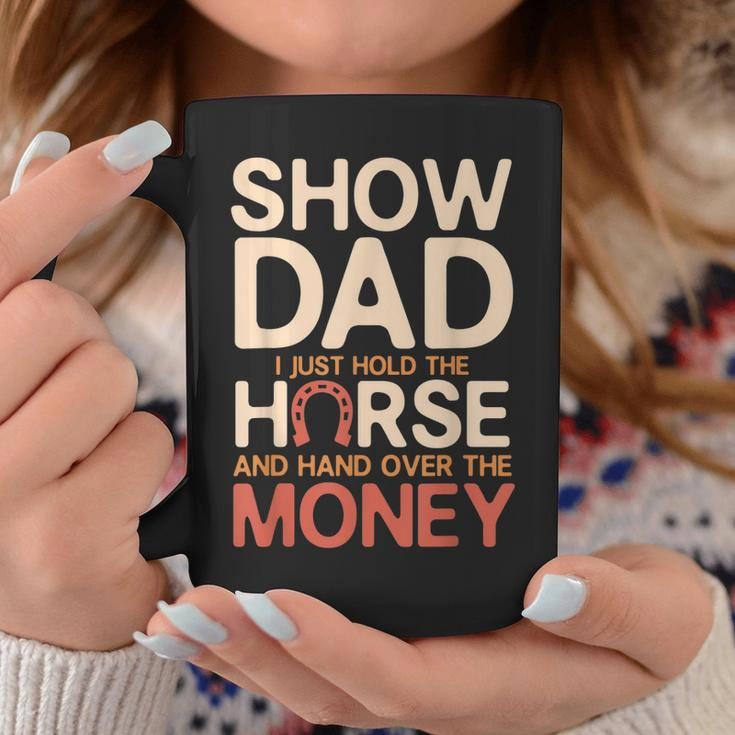 Mens Vintage Show Horse Dad Funny Gift Livestock Shows Coffee Mug Funny Gifts