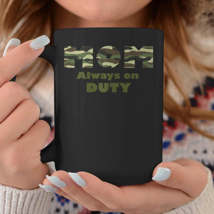 Military Mom Always On Duty Gift For Womens Coffee Mug Unique Gifts